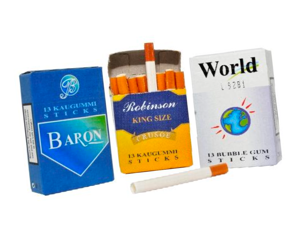Kaugummi Sticks 3er Pack - Ein echter Retro-Hit