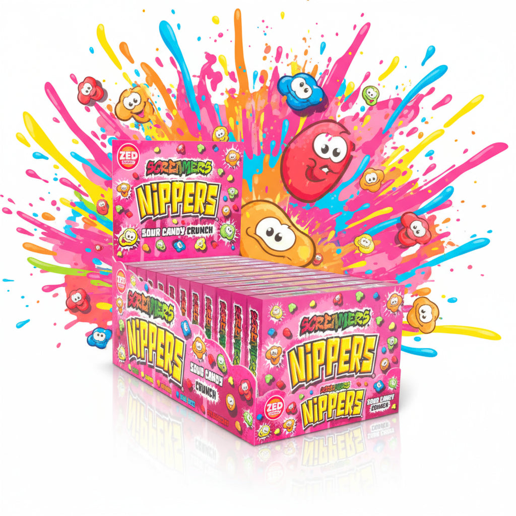Screamers Nippers Kinobox – Sour Candy Crunch!