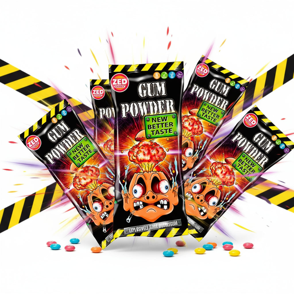 Gum Powder Flowpack-Hoch explosiv