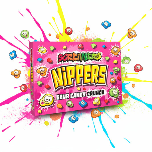 Screamers Nippers Kinobox – Sour Candy Crunch!